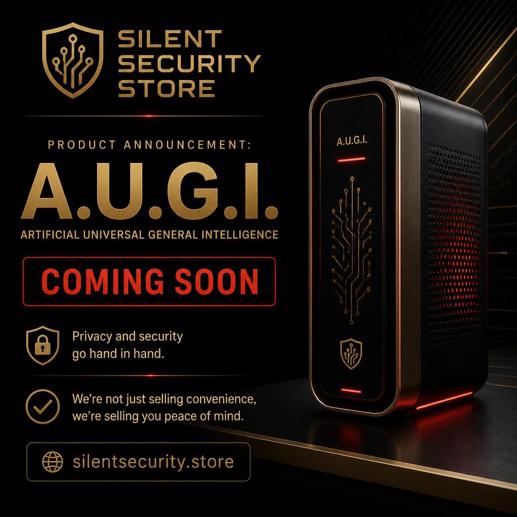 A.U.G.I. announcement poster